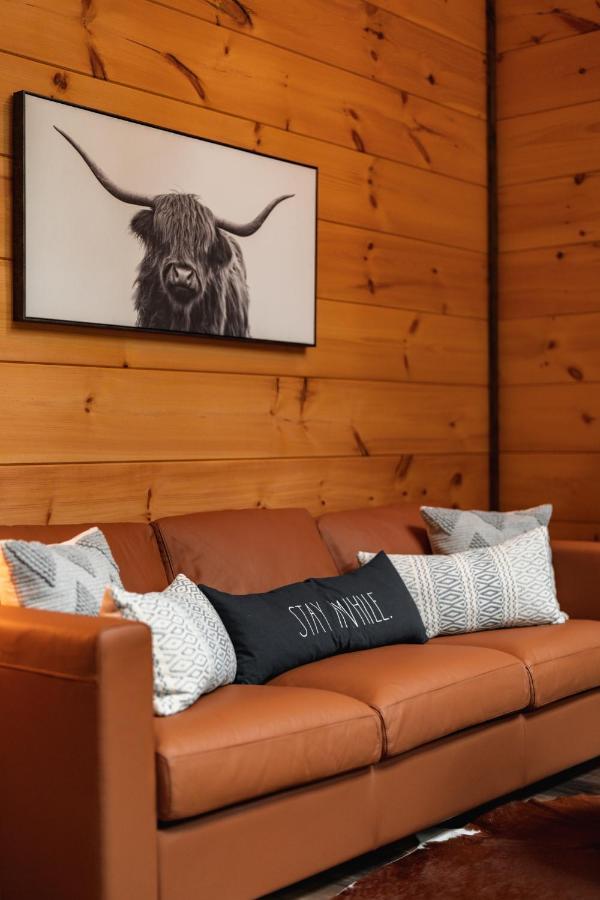 New Cozy Mountain Cabin Hot Tub Near Downtown 개틀린버그 외부 사진